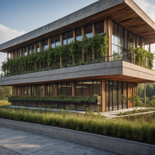 eco-construction,eco hotel,dunes house,roof garden,grass roof,timber house,modern architecture,archidaily,modern building,modern house,modern office,cubic house,glass facade,corten steel,3d rendering,wooden facade,garden elevation,hahnenfu greenhouse,office building,residential house