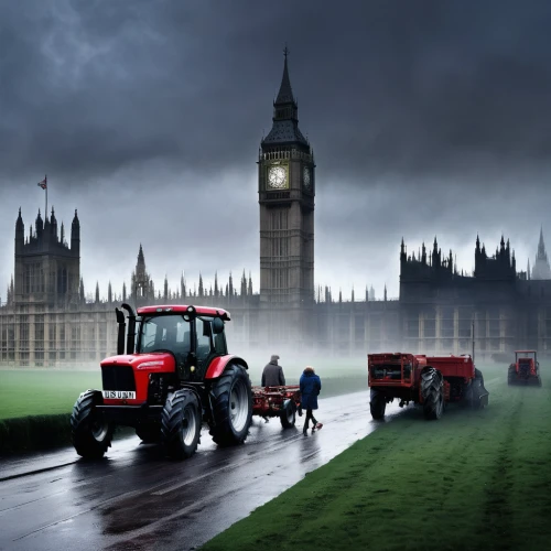 agricultural machinery,tractor,farm tractor,agricultural engineering,tractor pulling,farmer protest,combine harvester,united kingdom,great britain,farmers,farming,aggriculture,agroculture,agriculture,the country,agricultural use,britain,agricultural machine,england,diesel scandal,Conceptual Art,Fantasy,Fantasy 29