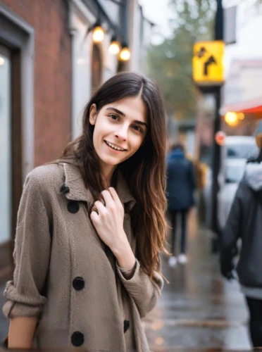 menswear for women,background bokeh,on the street,woman in menswear,a girl's smile,georgia,cute,adorable,woman walking,a girl with a camera,bokeh,ny,smiling,lena,dua lipa,killer smile,new york streets,pretty young woman,girl in a long,girl walking away