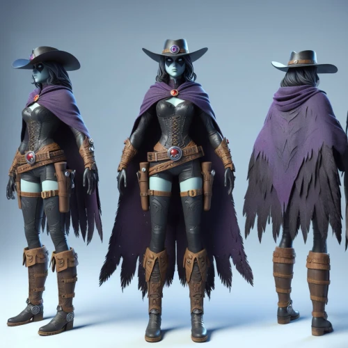 dodge warlock,undead warlock,guards of the canyon,the hat-female,scarecrows,raven bird,gunfighter,3d crow,raven girl,witches' hats,crow queen,witch's hat,ranger,huntress,witch hat,farm pack,wild west,vendor,assassins,raven rook