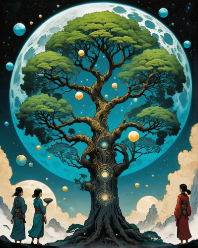 tree of life,bodhi tree,magic tree,celtic tree,wondertree,the japanese tree,flourishing tree,mother earth,argan tree,sacred fig,colorful tree of life,the branches of the tree,fig tree,tree mushroom,family tree,circle around tree,the roots of trees,rosewood tree,plane-tree family,rowan-tree,Conceptual Art,Sci-Fi,Sci-Fi 05