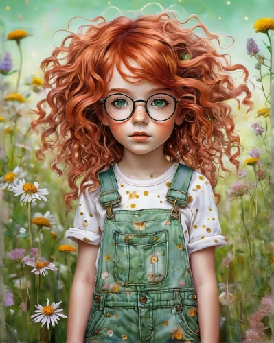 girl in flowers,little girl in wind,child portrait,redhead doll,girl picking flowers,young girl,mystical portrait of a girl,little girl fairy,girl portrait,kids illustration,children's background,red-haired,flower girl,girl in the garden,pumuckl,redheads,beautiful girl with flowers,child fairy,portrait of a girl,fantasy portrait,Illustration,Realistic Fantasy,Realistic Fantasy 07