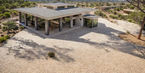 dunes house,hala sultan tekke,villa,holiday villa,roman villa,ajloun,modern house,folding roof,alhambra,namibia nad,large home,roof landscape,view from above,metal roof,private house,contemporary,quasr al-kharana,house roof,from above,top view,Architecture,General,Transitional,Mediterranean Organic