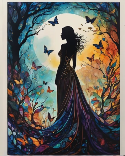 silhouette art,woman silhouette,halloween poster,halloween silhouettes,halloween frame,mermaid silhouette,boho art,halloween illustration,cinderella,art silhouette,glitter fall frame,fabric painting,girl in a long dress,halloween witch,girl with tree,celebration of witches,halloween scene,autumn theme,fantasia,women silhouettes,Photography,General,Natural