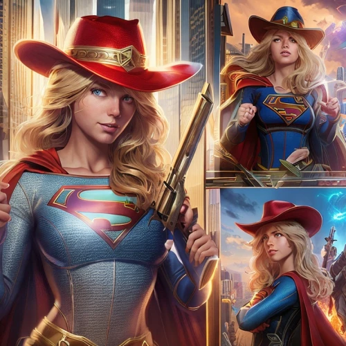 cowgirl,sheriff,lasso,wonderwoman,the hat-female,wonder woman city,goddess of justice,cowgirls,sombrero,the hat of the woman,ronda,el capitan,cg artwork,captain marvel,wonder woman,cowboy hat,fantasy woman,ranger,superhero background,super heroine,Common,Common,Game