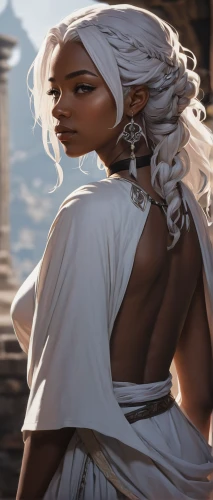 elaeis,afar tribe,dark elf,artemisia,karnak,arabian,elven,ancient egyptian girl,sadu,male elf,elphi,heroic fantasy,priestess,argan,naqareh,tiber riven,pyrrhula,female warrior,white clothing,kadala