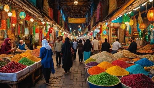 spice souk,spice market,souq,morocco lanterns,marrakesh,souk,colored spices,grand bazaar,morocco,marrakech,vegetable market,nizwa souq,vendors,the market,marketplace,souk madinat jumeirah,large market,indian spices,fruit market,market stall,Photography,General,Fantasy
