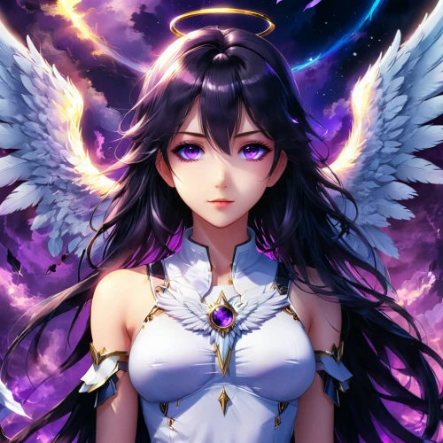 winged heart,angel,fallen angel,archangel,limenitis camilla,wing purple,angel’s tear,angelic,angel wings,angel girl,fire angel,goddess of justice,dark angel,angel wing,angelology,guardian angel,athena,libra,vane,angels,Illustration,Japanese style,Japanese Style 03