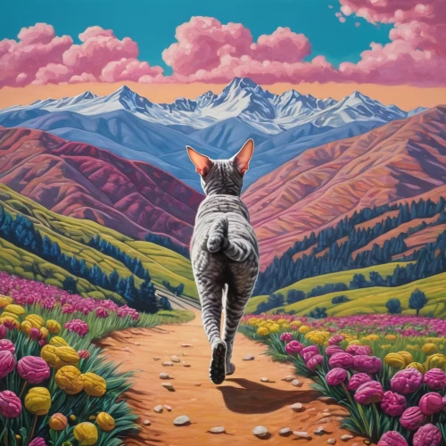 himalaya,hare trail,flower cat,pink cat,cumulus,lynx,flowerful desert,cat,unicorn background,cat on a blue background,would a background,valley of the moon,springtime background,garden-fox tail,to explore,unicorn art,moon walk,hare of patagonia,explorer,art,Photography,General,Natural