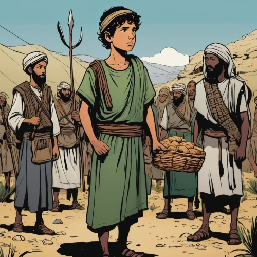 biblical narrative characters,east-european shepherd,afar tribe,genesis land in jerusalem,pilgrims,nomadic people,bedouin,goatherd,orientalism,the three magi,afghani,omani,trumpet of jericho,nomads,the good shepherd,wise men,abraham,muhammad,novruz,bactrian,Illustration,Vector,Vector 11