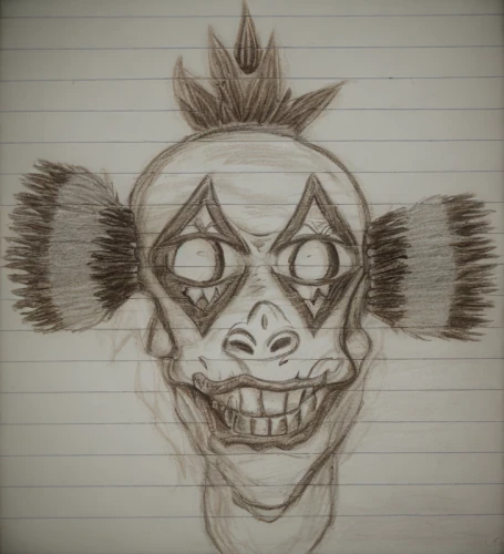 horror clown,creepy clown,scary clown,skull mask,clown,rodeo clown,skull drawing,sugar skull,calavera,wooden mask,mask,anonymous mask,scull,hanging mask,endoskeleton,venetian mask,po-faced,calaverita sugar,skull allover,daruma