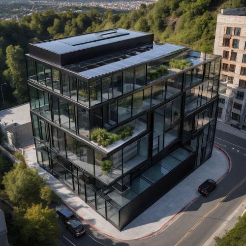 glass facade,glass building,cubic house,modern building,modern office,modern architecture,glass facades,stuttgart asemwald,appartment building,residential tower,office building,penthouse apartment,structural glass,new building,cube house,modern house,aqua studio,mixed-use,wuppertal,metal cladding,Photography,General,Natural