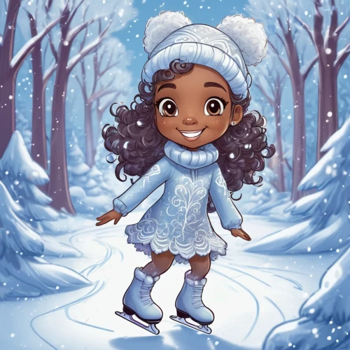 winter dress,the snow queen,christmas snowy background,white winter dress,tiana,winter background,snow globe,snowflake background,christmas girl,christmas angel,christmas snow,winterblueher,elsa,snow scene,winter clothes,snow drawing,in the snow,first snow,kids illustration,snowfall,Illustration,Realistic Fantasy,Realistic Fantasy 02