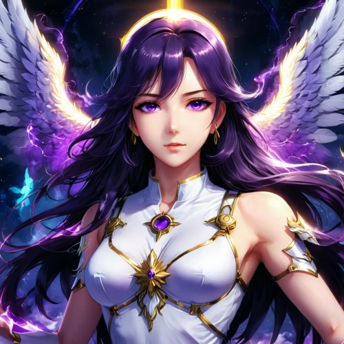 archangel,limenitis camilla,angel,goddess of justice,libra,fallen angel,wing purple,zodiac sign libra,fire angel,the archangel,angelology,athena,winged heart,guardian angel,dark angel,uriel,angelic,angel girl,vane,angel’s tear,Illustration,Japanese style,Japanese Style 03