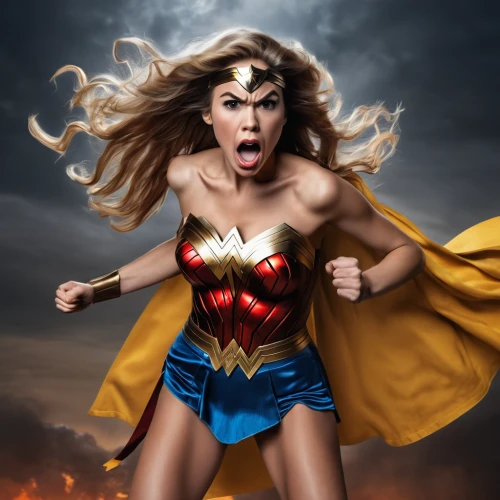 super heroine,super woman,wonderwoman,wonder woman,wonder woman city,superhero background,sprint woman,goddess of justice,super hero,super power,woman power,strong woman,superhero,kapow,woman strong,digital compositing,fantasy woman,strong women,lasso,comic hero,Photography,Artistic Photography,Artistic Photography 11