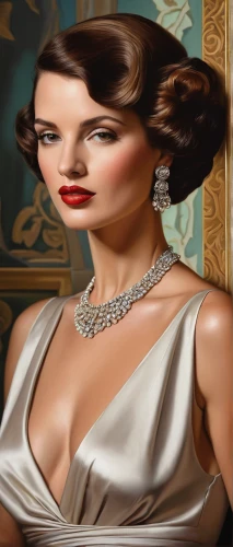 art deco woman,pearl necklace,art deco background,bridal jewelry,fashion illustration,world digital painting,pearl necklaces,bridal accessory,twenties women,art deco,diamond jewelry,gold jewelry,jewelry store,portrait background,vesper,jewelry,gift of jewelry,photo painting,art deco frame,love pearls