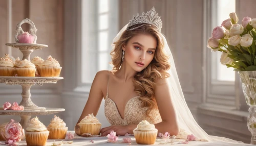 bridal clothing,royal icing,wedding dresses,confection,bridal jewelry,princess crown,high tea,diadem,bridal dress,bridal,tea party collection,wedding cakes,miss circassian,bridal shower,confectioner,golden weddings,tiara,thirteen desserts,afternoon tea,wedding cake,Photography,General,Natural