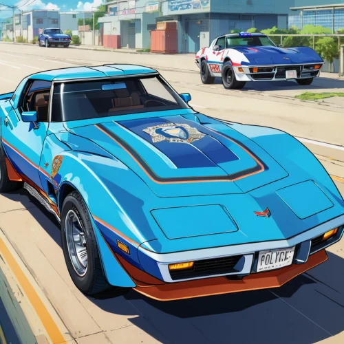 de tomaso pantera,porsche 914,triumph gt6,datsun/nissan z-car,porsche 914-6 gt,alpine a310,chevrolet corvette,amc amx,ford xb falcon,lotus europa,iso grifo,lotus elite,gulf,daytona sportscar,corvette,fiat x1/9,game car,ford gt40,pontiac trans-am 1970,ats 2500 gt,Illustration,Japanese style,Japanese Style 03