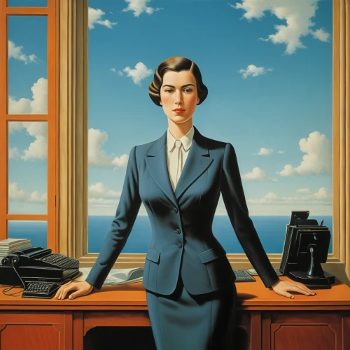 switchboard operator,telephone operator,receptionist,bussiness woman,white-collar worker,businesswoman,business woman,stewardess,art deco woman,woman holding a smartphone,flight attendant,business women,night administrator,woman thinking,woman in menswear,administrator,businesswomen,woman holding pie,girl at the computer,women in technology,Art,Artistic Painting,Artistic Painting 06
