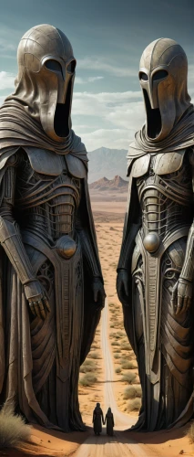 guards of the canyon,scarab,sci fiction illustration,scarabs,droids,storm troops,dune,viewing dune,desert background,travelers,sci fi,nomads,cg artwork,monks,mission to mars,patrols,kosmus,capture desert,stone desert,the desert,Illustration,Realistic Fantasy,Realistic Fantasy 17