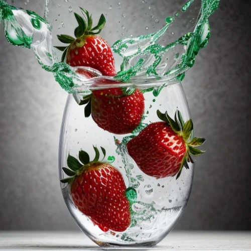 verrine,glass vase,glass mug,splash photography,water splash,water cup,air bubbles,water glass,strawberry juice,glass cup,water jug,strawberry drink,fruit cup,infused water,glasswares,liquid bubble,strawberry,strawberry plant,splash water,strawberries,Material,Material,Malachite