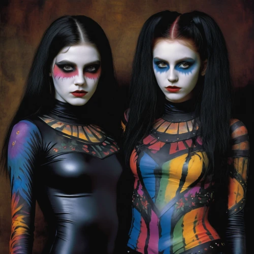 bodypaint,bodypainting,body painting,neon body painting,gothic portrait,body art,neon makeup,gothic fashion,goth subculture,goth festival,porcelain dolls,gemini,goth like,butterfly dolls,mannequins,goths,angels of the apocalypse,face paint,goth weekend,mirror image,Photography,Documentary Photography,Documentary Photography 21