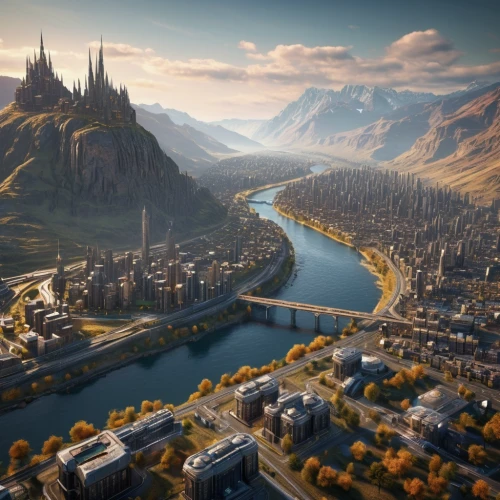 city cities,fantasy city,ancient city,wonder woman city,capital city,kings landing,cities,the valley of the,aerial landscape,hogwarts,metropolis,stirling town,city view,destroyed city,the city,new castle,city scape,city panorama,the capital of the country,the golf valley,Photography,General,Sci-Fi