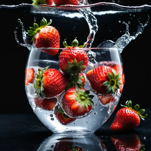 infused water,strawberry juice,strawberry drink,splash photography,strawberries in a bowl,fresh water,watering,enhanced water,water splash,fresh fruits,strawberries,drinking water,photoshoot with water,water cup,strawberry,fresh fruit,refreshment,splash water,water,bowl of fruit in rain