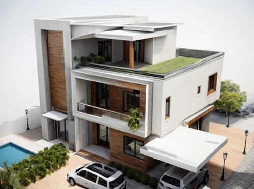 modern house,residential house,3d rendering,build by mirza golam pir,two story house,modern architecture,cubic house,folding roof,residential,residence,floorplan home,smart home,residential property,house front,smart house,exterior decoration,cube house,house shape,family home,private house,Architecture,Villa Residence,Modern,None