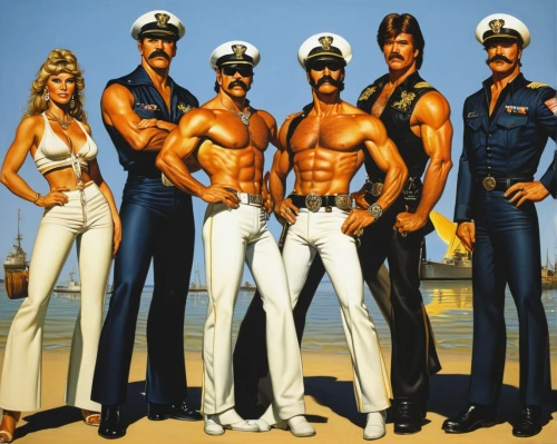 sailors,firemen,fire fighters,workout icons,the cuban police,muscle car cartoon,muscle icon,macho,fireman's,hotrods,police force,construction workers,vintage art,cossacks,firefighters,1980s,officers,miners,fire-fighting,body-building,Illustration,American Style,American Style 07