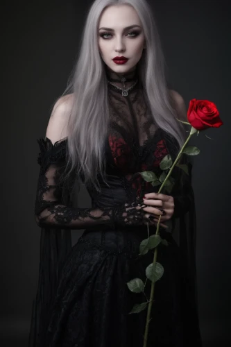 black rose,black rose hip,red rose,gothic woman,with roses,porcelain rose,gothic portrait,gothic fashion,romantic rose,vampire woman,red roses,winter rose,vampire lady,scent of roses,arrow rose,dark gothic mood,roses,seerose,gothic dress,goth woman