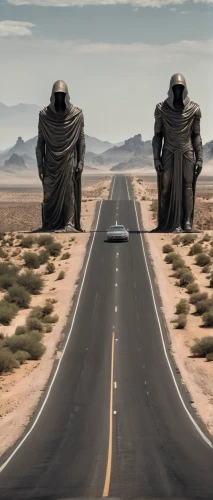 road of the impossible,sand road,road to nowhere,the road,journey,road forgotten,travelers,long road,angels of the apocalypse,capture desert,pilgrimage,roads,burning man,route66,route 66,monks,namibia,the road to the sea,road traffic,conceptual photography,Conceptual Art,Fantasy,Fantasy 33