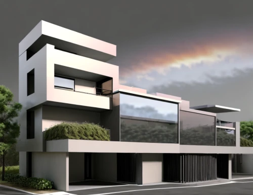 modern house,3d rendering,residential house,build by mirza golam pir,modern architecture,render,modern building,exterior decoration,mid century house,landscape design sydney,residence,two story house,cubic house,stucco frame,dunes house,prefabricated buildings,smart house,residential,frame house,contemporary