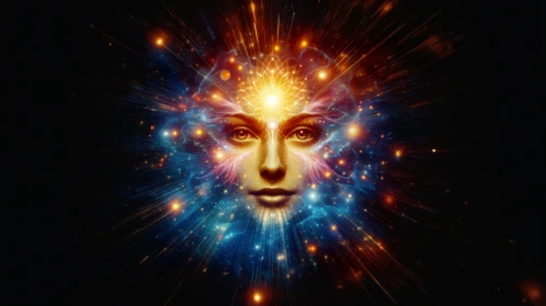 apophysis,crown chakra,star mother,transcendence,shamanic,consciousness,aura,astral traveler,cosmic eye,divine healing energy,shiva,priestess,astral,inner light,third eye,metaphysical,aporia,andromeda,deity,inner space