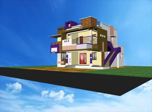 two story house,sky apartment,modern house,3d rendering,residential house,houses clipart,model house,cubic house,build by mirza golam pir,residential tower,cube house,house shape,small house,modern architecture,apartment house,3d model,large home,apartment building,architectural style,real-estate
