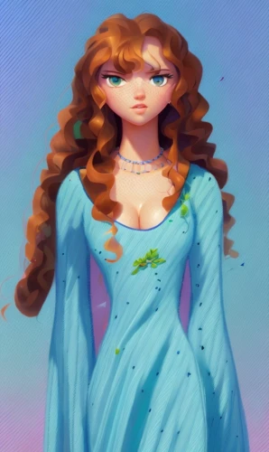 merida,princess anna,rapunzel,digital painting,princess sofia,jasmine,ball gown,elsa,fairy tale character,primrose,sultana,fantasy portrait,rosa 'the fairy,dulcinea,jessamine,venetia,nami,gown,hydrangea,fairy queen,Common,Common,Cartoon