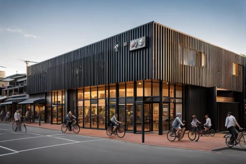 metal cladding,multistoreyed,bike land,wooden facade,port melbourne,timber house,archidaily,cowshed,urban design,bike city,st kilda,school design,cycle sport,cubic house,kirrarchitecture,leisure facility,muizenberg,cube house,shipping containers,modern architecture