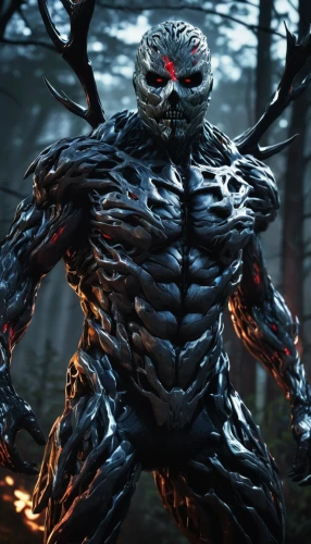 predator,alien warrior,venom,brute,groot super hero,cyborg,tree man,garuda,leopard's bane,forest man,3d man,exoskeleton,godzilla,3d rendered,warlord,shredder,black warrior,fractalius,scorch,skordalia,Illustration,Japanese style,Japanese Style 18