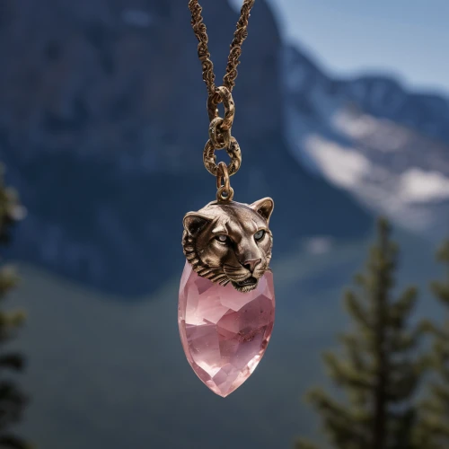 mod ornaments,rose quartz,hanging cat,diamond pendant,gift of jewelry,pendant,narcissus pink charm,amulet,cougar head,healing stone,grave jewelry,necklace with winged heart,pure quartz,wind chime,hanging decoration,the spirit of the mountains,necklaces,pink cat,necklace,jewelery