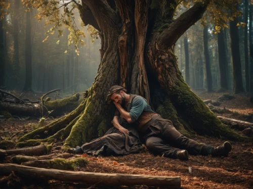 romantic scene,a fairy tale,love in the mist,insurgent,ballerina in the woods,fairytale,enchanted forest,the girl next to the tree,shepherd romance,fairy tale,in the forest,forest background,amorous,girl with tree,forest of dreams,nature and man,conceptual photography,entwined,nature love,idyll,Photography,General,Fantasy