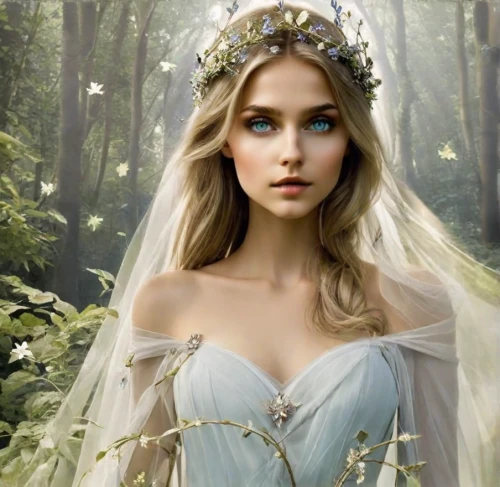 faerie,faery,fairy queen,jessamine,fairy,white rose snow queen,dryad,the enchantress,celtic woman,fantasy picture,enchanting,fantasy art,flower fairy,elven,elven flower,bridal veil,fairy tale character,fae,mystical portrait of a girl,fantasy woman