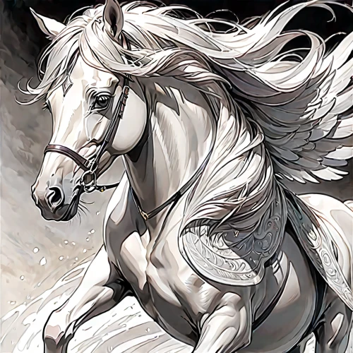 a white horse,white horse,albino horse,equine,arabian horse,constellation unicorn,pegasus,dream horse,white horses,horseman,draft horse,galloping,horse,pegaso iberia,mustang horse,constellation centaur,equestrian,painted horse,stallion,gallop,Anime,Anime,General