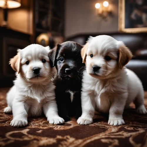 puppies,three dogs,dog breed,playing puppies,havanese,small breed,french bulldogs,tibetan terrier,cute puppy,cute animals,miniature australian shepherd,dog pure-breed,color dogs,golden retriever puppy,puppy love,british bulldogs,mixed breed,three friends,huskies,great pyrenees,Photography,General,Fantasy