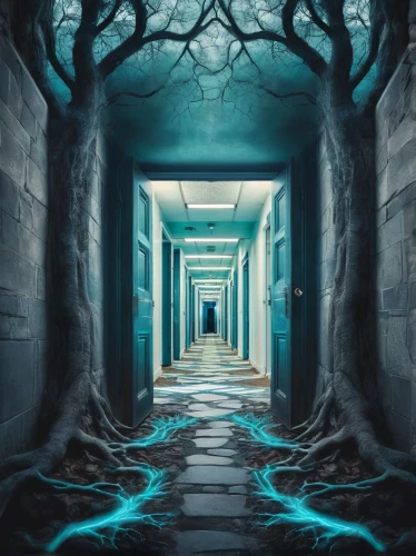 creepy doorway,the threshold of the house,play escape game live and win,underground lake,sci fiction illustration,hall of the fallen,live escape game,mortuary temple,hallway,portals,wall,threshold,flooded pathway,portal,passage,ghost castle,the mystical path,photomanipulation,dungeon,hollow way