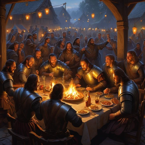 holy supper,candle light dinner,dinner party,christ feast,knight tent,last supper,nordic christmas,fourth advent,third advent,dwarf cookin,game of thrones,family dinner,long table,massively multiplayer online role-playing game,family gathering,advent market,first advent,the occasion of christmas,candlelight,kings landing,Conceptual Art,Fantasy,Fantasy 28