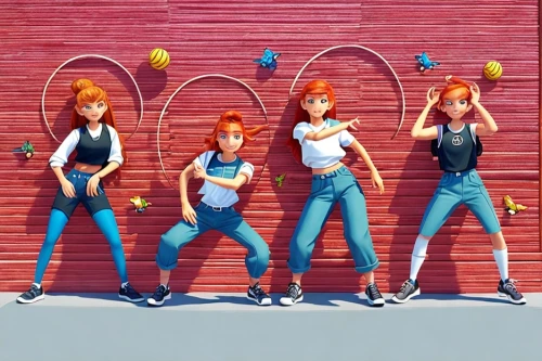 woman's basketball,girl group,rv,basketball player,cola bottles,sports dance,gangneoung,jeans background,netball,redheads,street sports,spice up,roller skating,sport aerobics,red velvet,basketball,jokbal,workout icons,rope skipping,aerobics,Common,Common,Cartoon