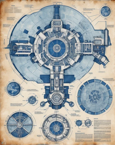 blueprint,blueprints,planisphere,gear shaper,dreadnought,steampunk gears,panopticon,steam frigate,argus,compass,airships,cogwheel,zodiac,gears,carrack,atlantis,millenium falcon,euclid,moon base alpha-1,map icon,Unique,Design,Blueprint