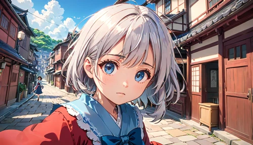 violet evergarden,meteora,piko,erika,french digital background,kado,android game,worried girl,sanya,nagasaki,kantai,ganai,looking up,background images,honolulu,nikko,portrait background,anime girl,maya,uruburu,Anime,Anime,General