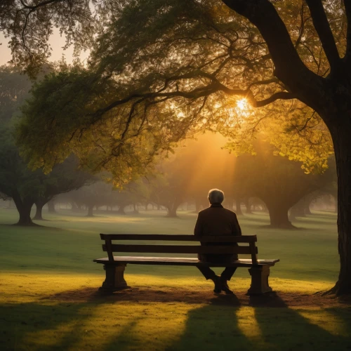 man on a bench,park bench,bench,benches,outdoor bench,wooden bench,solitude,red bench,sit and wait,loneliness,still transience of life,ruminating,garden bench,golden light,elderly man,evening atmosphere,contemplation,goldenlight,meditation,contemplate,Photography,General,Natural