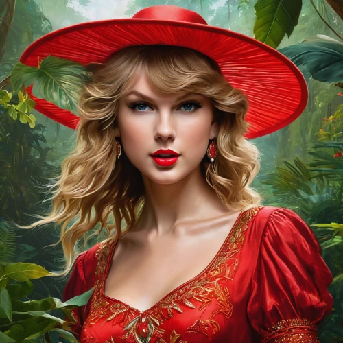 red hat,red fly agaric,red fly agaric mushroom,red,red tunic,red gown,lady in red,fly agaric,red coat,red fly agaric mushrooms,red riding hood,red background,portrait background,little red riding hood,tayberry,forest background,red butterfly,on a red background,red cape,man in red dress,Conceptual Art,Fantasy,Fantasy 05